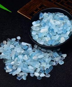 Đá Aquamarine Xanh Biển Mài Bóng 1A 001-0011A-1020