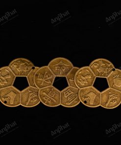 Tiền Xu Đồng Hoa Mai Kim Tiền 5,5cm 101-106K04-5,5