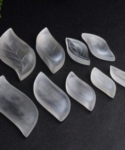 Đá Thanh Tẩy Selenite Đĩa Hình Lá