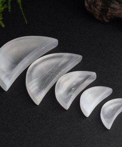 Đá Thanh Tẩy Selenite Đĩa Hình Trăng Khuyết