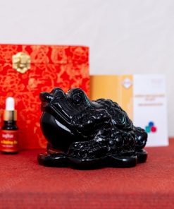 Thiềm Thừ Obsidian Đen 1A 1,89kg 063-0641A-1,89