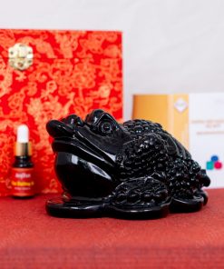 Thiềm Thừ Obsidian Đen 1A 2,4kg 063-0641A-2,4